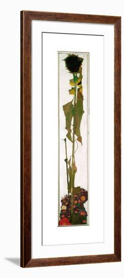 Sunflower-Egon Schiele-Framed Giclee Print