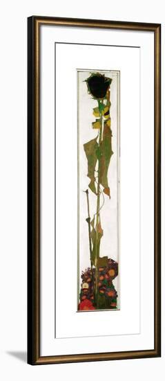 Sunflower-Egon Schiele-Framed Giclee Print