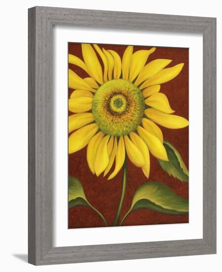 Sunflower-John Zaccheo-Framed Giclee Print