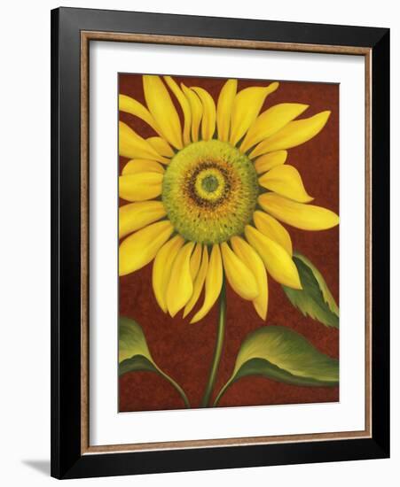 Sunflower-John Zaccheo-Framed Giclee Print