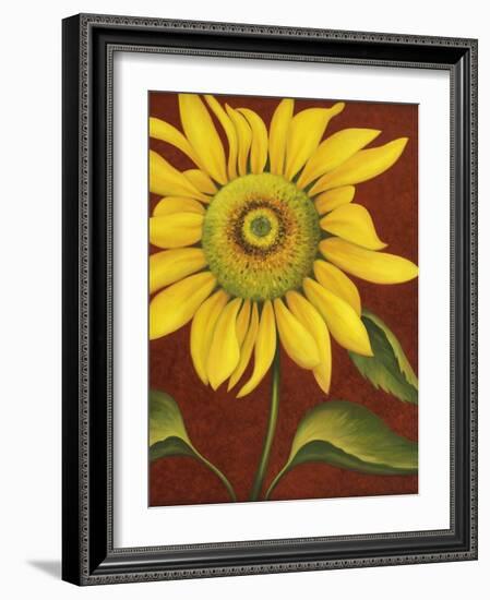 Sunflower-John Zaccheo-Framed Giclee Print