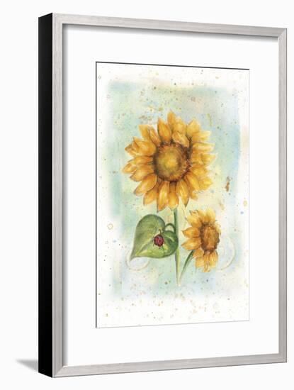 Sunflower-Maria Trad-Framed Giclee Print