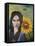 Sunflower-Leah Saulnier-Framed Premier Image Canvas