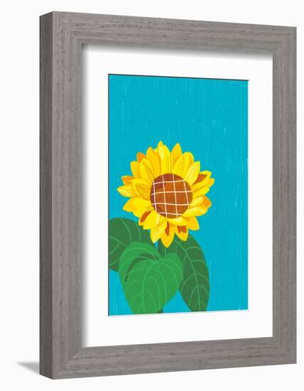 Sunflower-Gigi Rosado-Framed Photographic Print