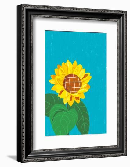 Sunflower-Gigi Rosado-Framed Photographic Print