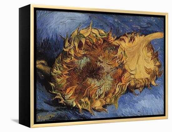 Sunflowers, 1887-Vincent van Gogh-Framed Premier Image Canvas