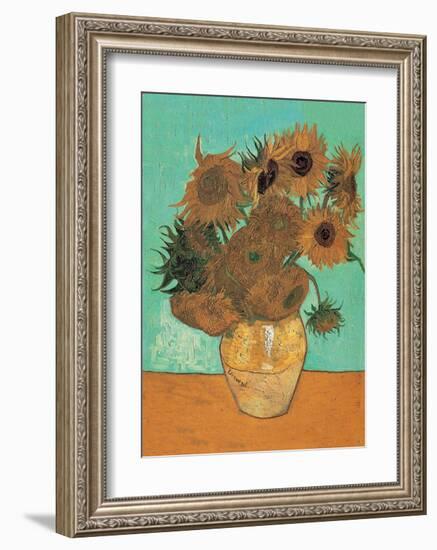 Sunflowers, 1888-Vincent van Gogh-Framed Art Print