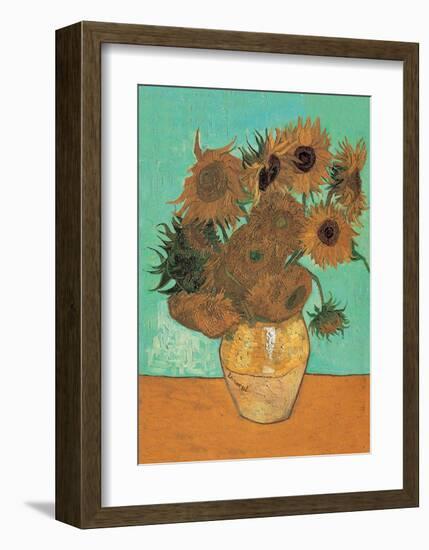 Sunflowers, 1888-Vincent van Gogh-Framed Art Print