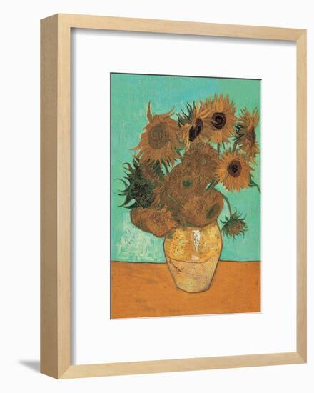 Sunflowers, 1888-Vincent van Gogh-Framed Art Print