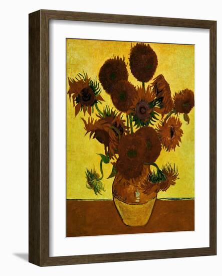 Sunflowers, 1888-Vincent van Gogh-Framed Giclee Print