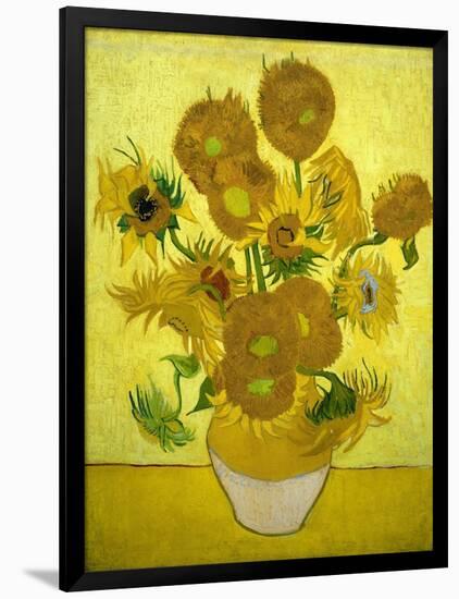 Sunflowers, 1889-Vincent van Gogh-Framed Giclee Print