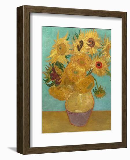 Sunflowers, 1889-Vincent van Gogh-Framed Art Print