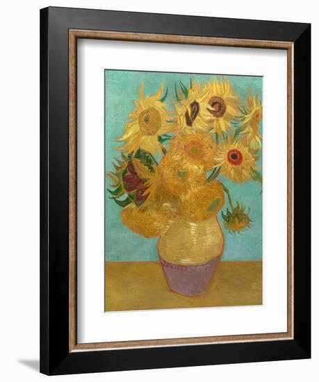 Sunflowers, 1889-Vincent van Gogh-Framed Art Print