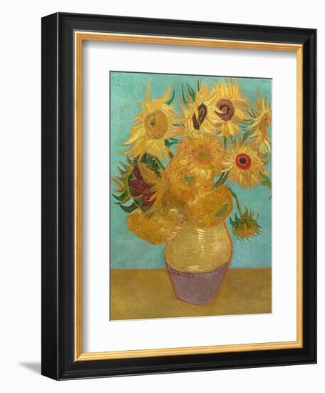 Sunflowers, 1889-Vincent van Gogh-Framed Art Print