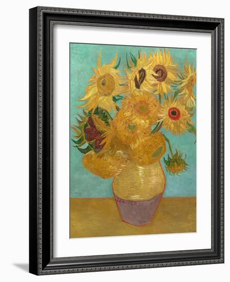 Sunflowers, 1889-Vincent van Gogh-Framed Art Print