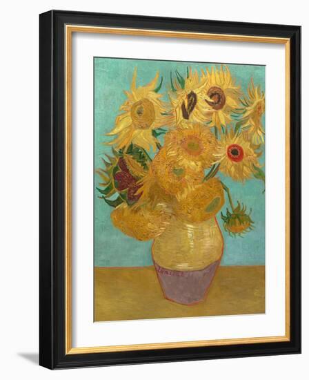 Sunflowers, 1889-Vincent van Gogh-Framed Art Print