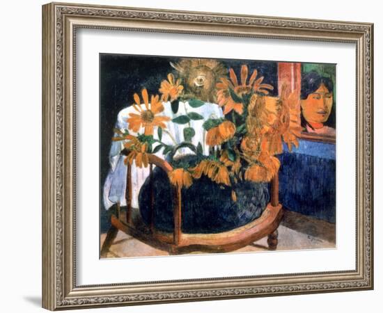 Sunflowers, 1901-Paul Gauguin-Framed Giclee Print