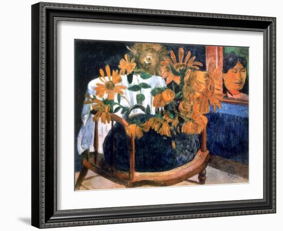 Sunflowers, 1901-Paul Gauguin-Framed Giclee Print