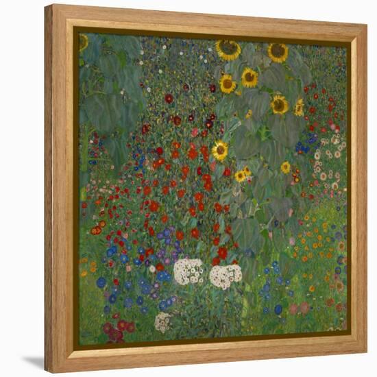 Sunflowers, 1912-Gustav Klimt-Framed Premier Image Canvas