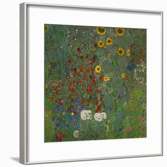 Sunflowers, 1912-Gustav Klimt-Framed Giclee Print