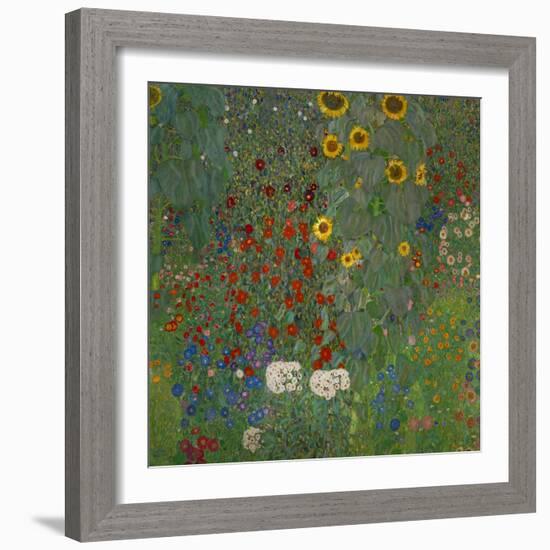 Sunflowers, 1912-Gustav Klimt-Framed Giclee Print