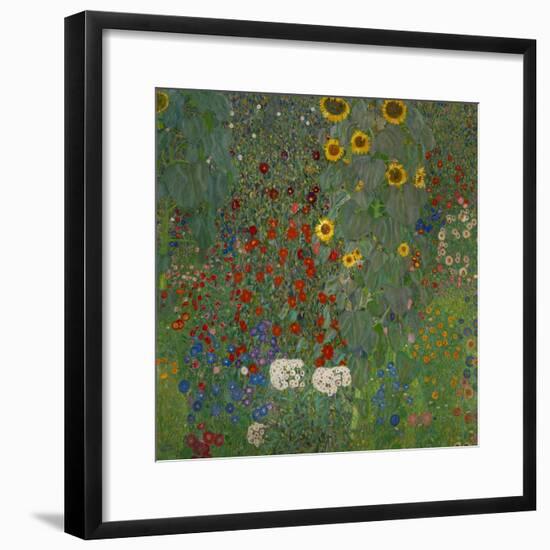 Sunflowers, 1912-Gustav Klimt-Framed Giclee Print