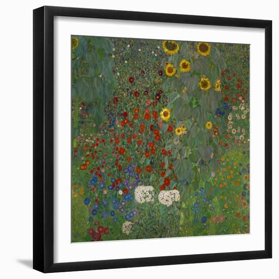 Sunflowers, 1912-Gustav Klimt-Framed Giclee Print