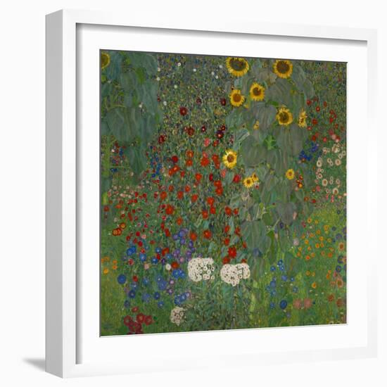 Sunflowers, 1912-Gustav Klimt-Framed Giclee Print