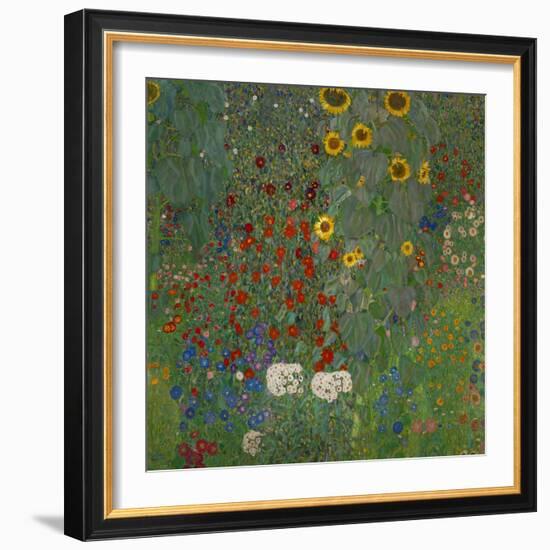 Sunflowers, 1912-Gustav Klimt-Framed Giclee Print