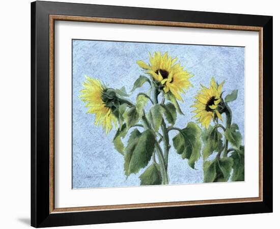 Sunflowers, 1996-Cristiana Angelini-Framed Giclee Print