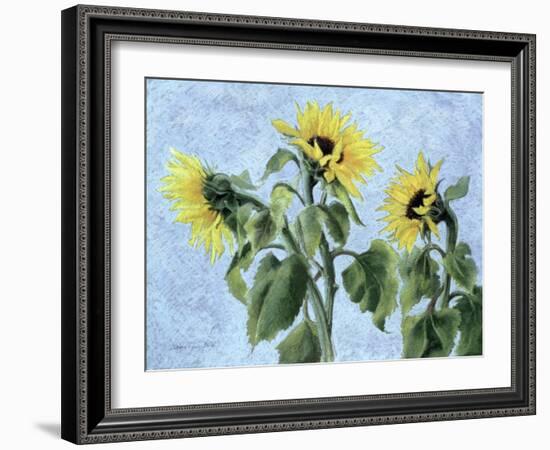 Sunflowers, 1996-Cristiana Angelini-Framed Giclee Print