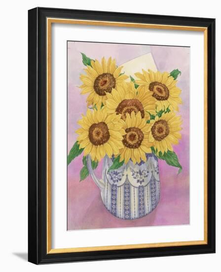 Sunflowers, 1998-Linda Benton-Framed Giclee Print