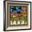 Sunflowers 3 with Kernel and Friends-Denny Driver-Framed Giclee Print