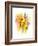 Sunflowers and Delphinium, 2016-John Keeling-Framed Giclee Print