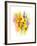 Sunflowers and Delphinium, 2016-John Keeling-Framed Giclee Print