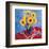 Sunflowers and Irises-Edward Noott-Framed Art Print