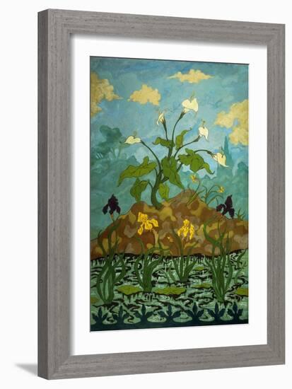 Sunflowers and Poppies-Paul Ranson-Framed Giclee Print