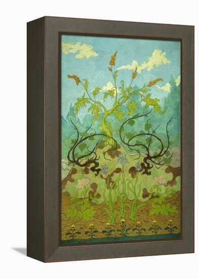 Sunflowers and Poppies-Paul Ranson-Framed Premier Image Canvas