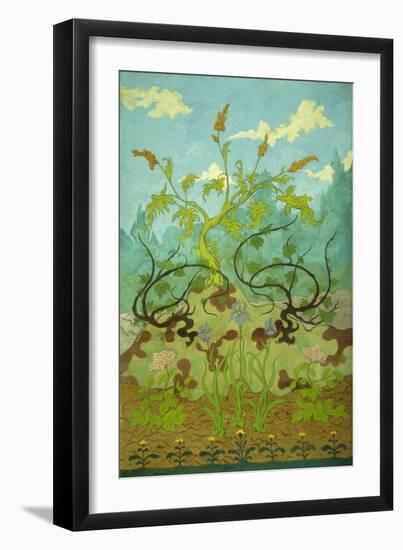 Sunflowers and Poppies-Paul Ranson-Framed Giclee Print