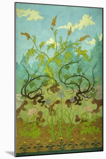 Sunflowers and Poppies-Paul Ranson-Mounted Giclee Print