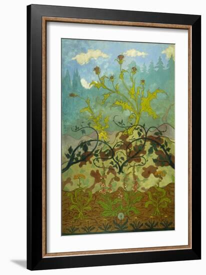 Sunflowers and Poppies-Paul Ranson-Framed Giclee Print