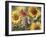 Sunflowers and Songbirds-William Vanderdasson-Framed Giclee Print