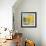 Sunflowers by the Sea Crop Light-Danhui Nai-Framed Premium Giclee Print displayed on a wall