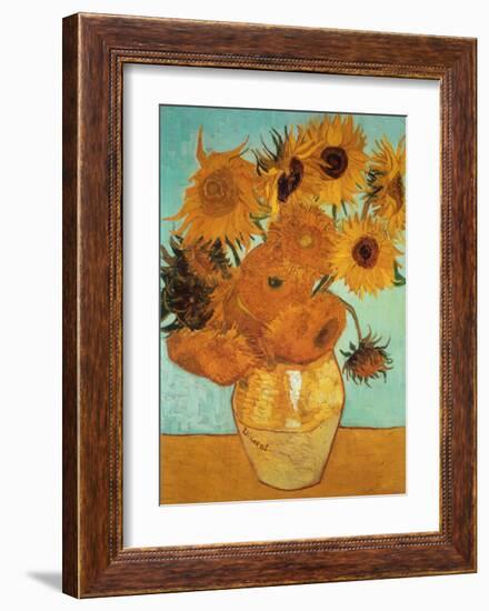 Sunflowers, c.1888-Vincent van Gogh-Framed Art Print