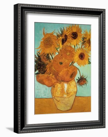 Sunflowers, c.1888-Vincent van Gogh-Framed Art Print