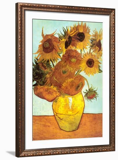 Sunflowers, c.1888-Vincent van Gogh-Framed Art Print