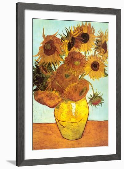 Sunflowers, c.1888-Vincent van Gogh-Framed Art Print