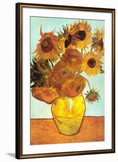 Sunflowers, c.1888-Vincent van Gogh-Framed Art Print