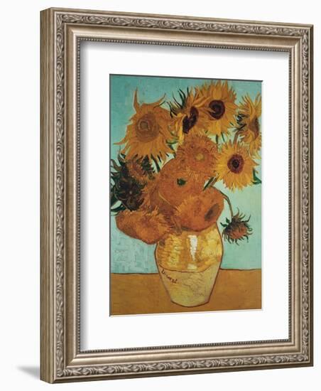 Sunflowers, c.1888-Vincent van Gogh-Framed Giclee Print