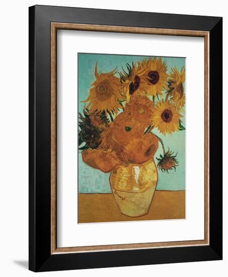 Sunflowers, c.1888-Vincent van Gogh-Framed Giclee Print